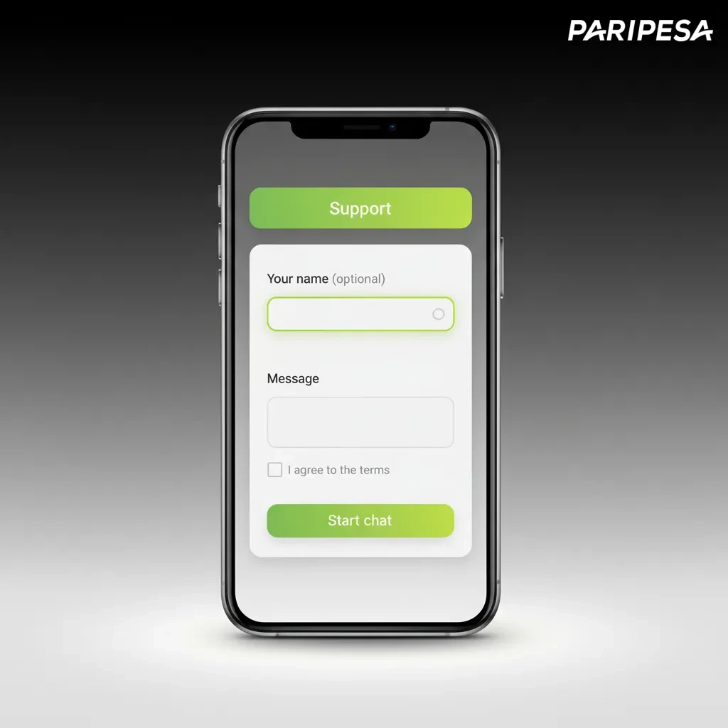 Paripesa app login steps: Tap Log In, enter phone/email and password, complete 2FA, tap Log In; optional Remember me.