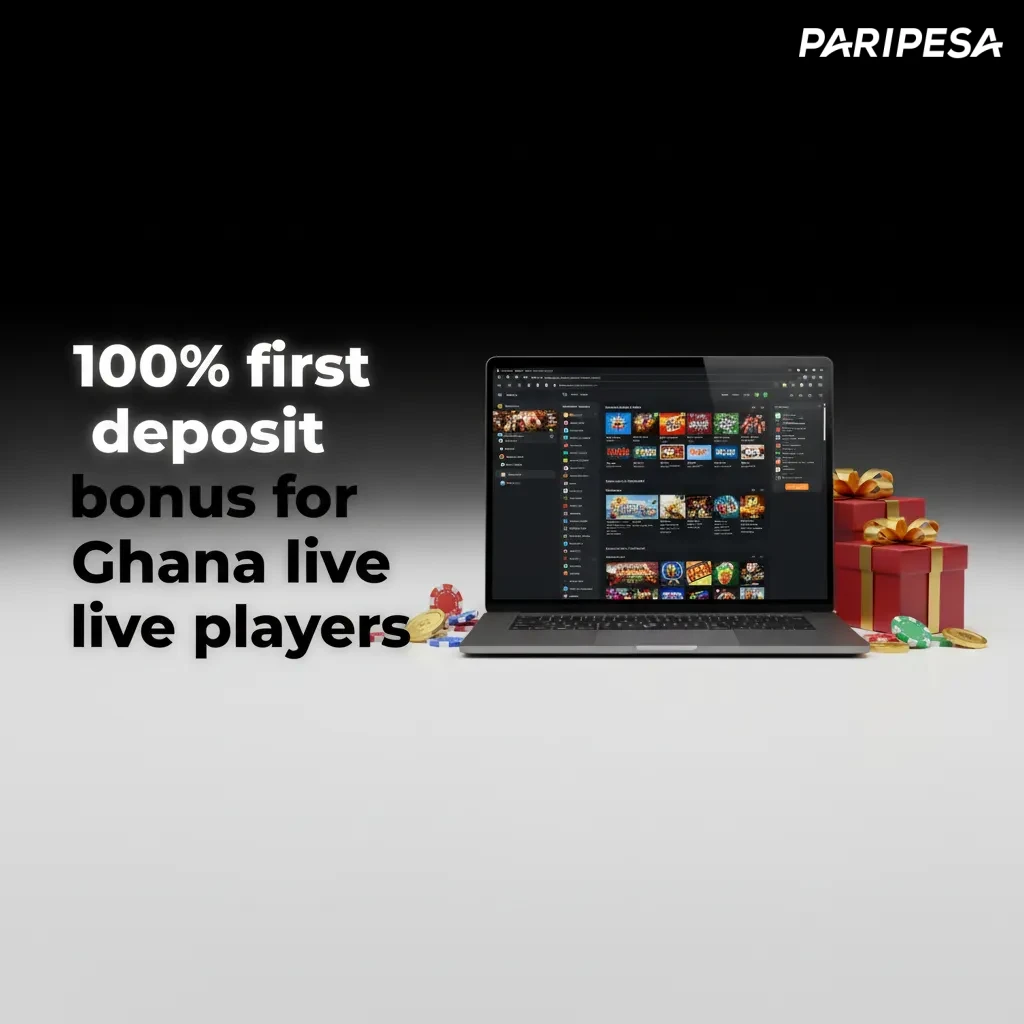 100% first deposit bonus up to GHS 1,500 for Ghana live casino players. 18+ T&Cs apply.
