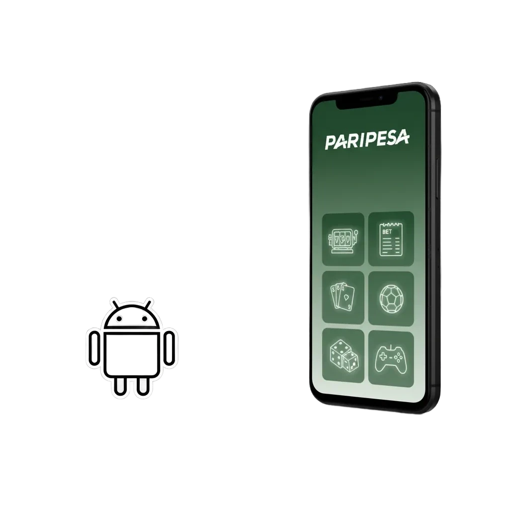 Paripesa Android app: free mobile betting and casino on the go with fast markets, live odds, instant games.
