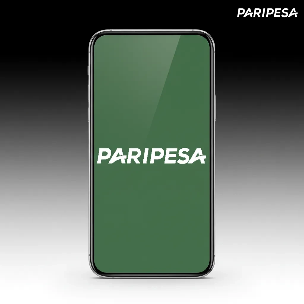 Paripesa mobile app with clean UI and one-tap tabs: Sports, Live, Casino, Promotions, for fast betting.