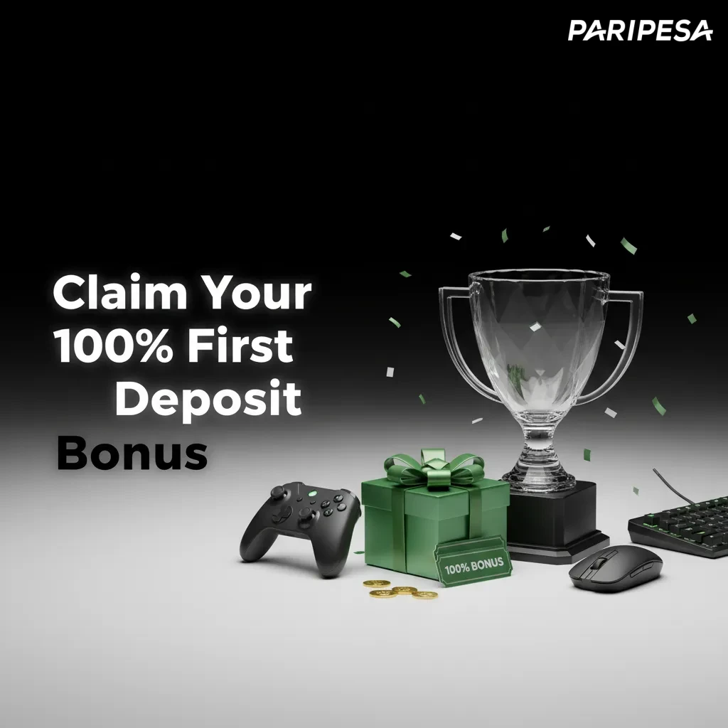 Paripesa Ghana promo: 100% first deposit bonus for CS2 betting. Register, opt in, deposit. 18+, terms apply.