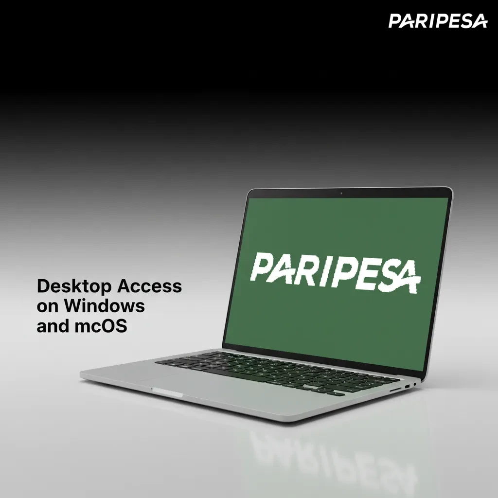 Desktop access on Windows and macOS: browser-based betting and casino gaming, full features, no extra installs.