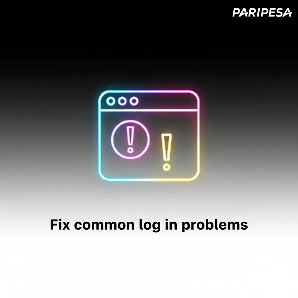 Table: Quick fixes for common login problems—wrong password, no reset messages, lockouts, 2FA, page not loading.