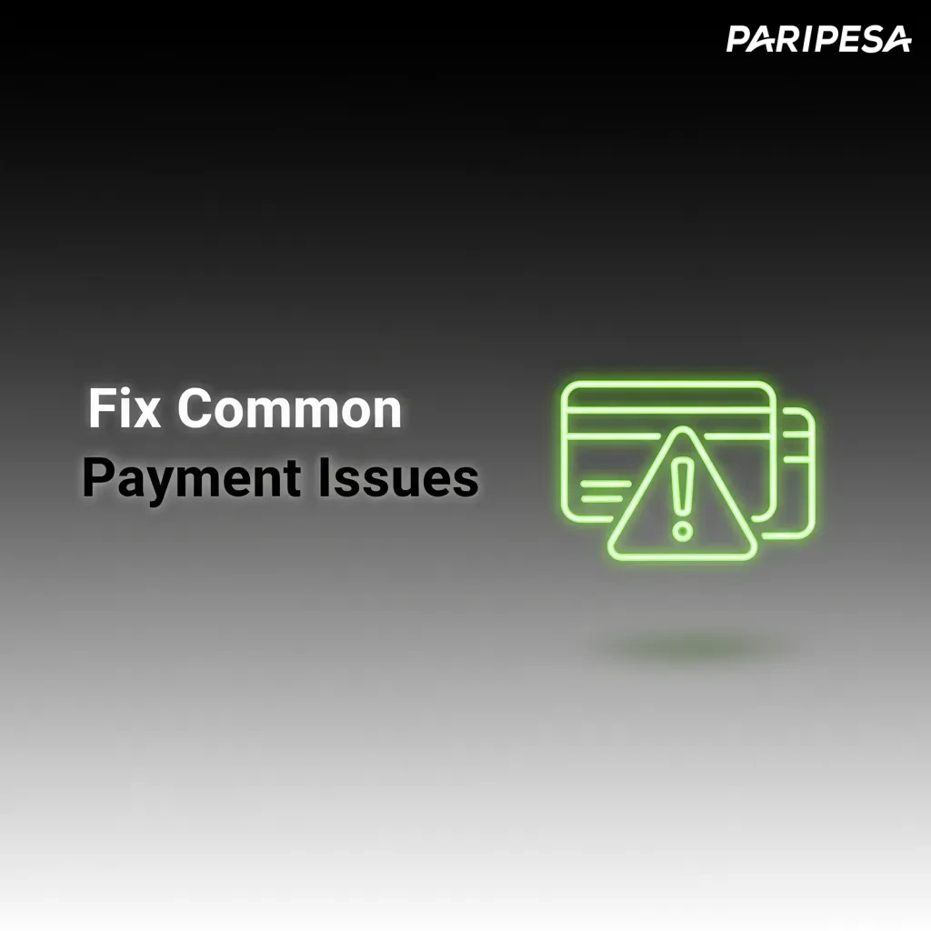 Infographic: Payment issues in Ghana - tips for Mobile Money pending, card declines, limits, crypto, and bank delays.