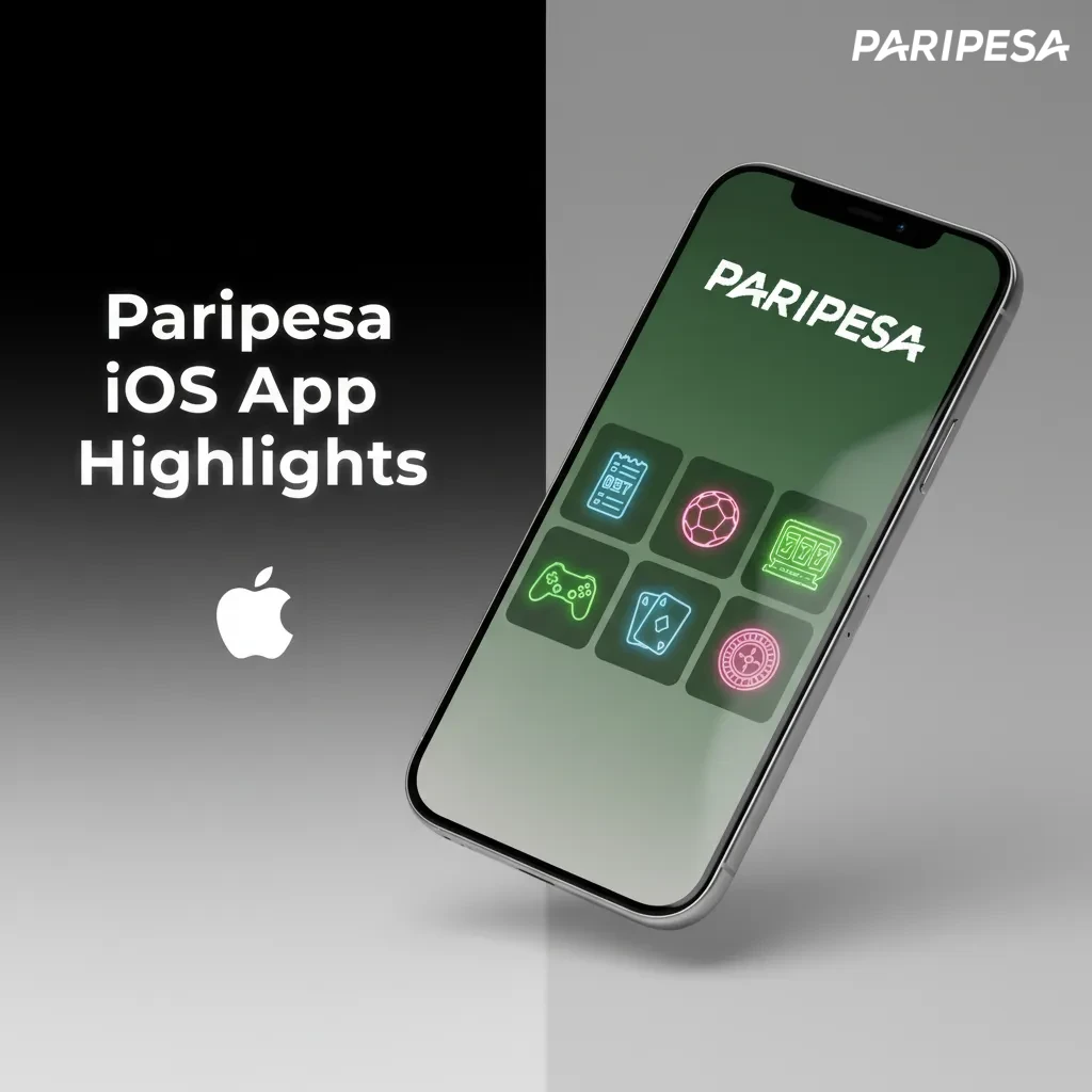 Paripesa iOS app on iPhone and iPad: live betting, casino, payments; iOS 12+, ~150 MB; free download, fast on-the-go