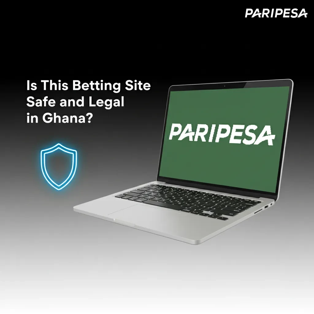 Graphic on Ghana betting site safety: international license, privacy, KYC, responsible gaming; review local laws, Terms.