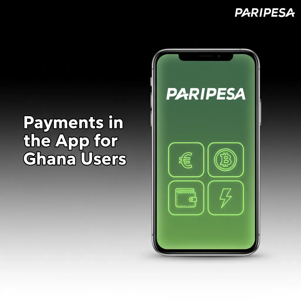 App payments for Ghana: Visa, MasterCard, MTN MoMo, AirtelTigo, Paystack, Flutterwave, OPay, AstroPay, crypto, bank transfer.