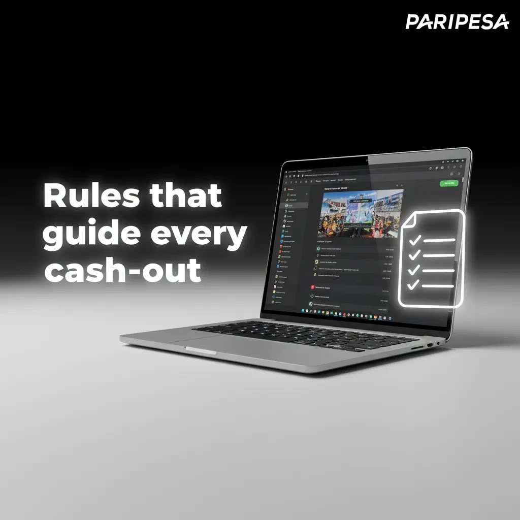 Paripesa Ghana cash-out rules: KYC, same-name, complete bonus rollover, withdraw to deposit method, min GHS 20, GHS only.