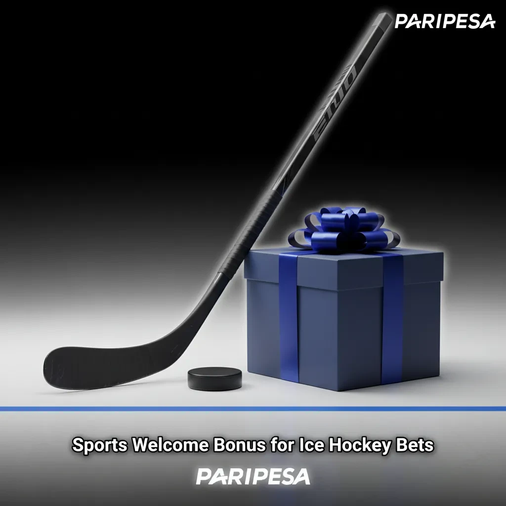 Sports welcome bonus for ice hockey bets; opt in on first deposit; wagering rules, minimum odds and time limit apply.