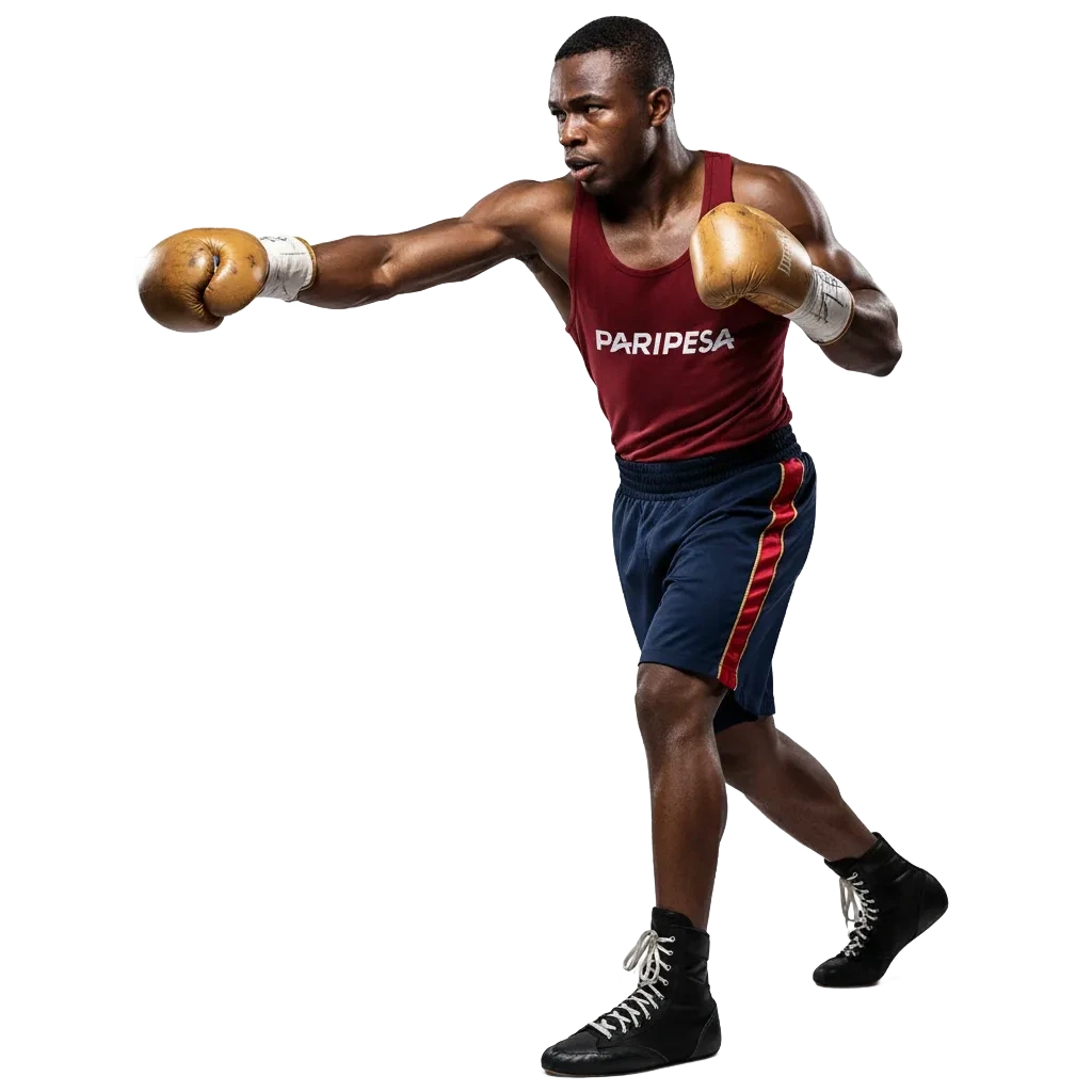 Paripesa Ghana banner with 100% first deposit bonus, sports and casino icons, and Visa, MTN, Paystack payment logos